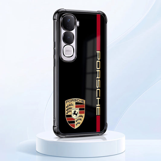 Vivo Y400 Pro 5G Premium Porsche Logo Airbags Printed Back Case