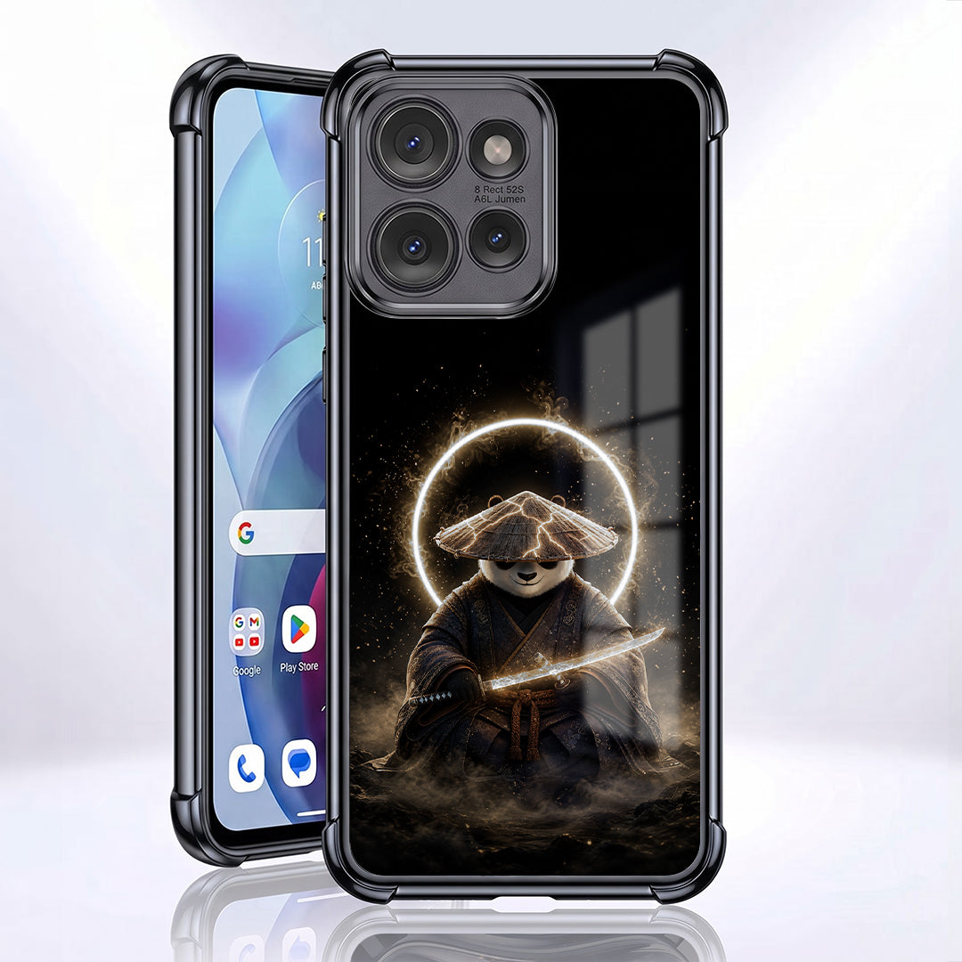 Motorola Edge 50 Neo 5G Warrior Panda Airbags Printed Back Case