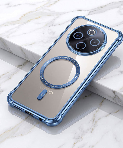 Vivo T4  5G Premium Magnetic MagSafe Shockproof Airbag Case