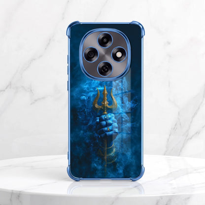 Oppo F31 Pro 5G Premium Golden Trishul Airbags Printed Back Case