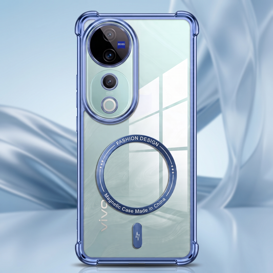 Vivo V40 Pro 5G Premium Magnetic MagSafe Shockproof Airbag Case (2.O)