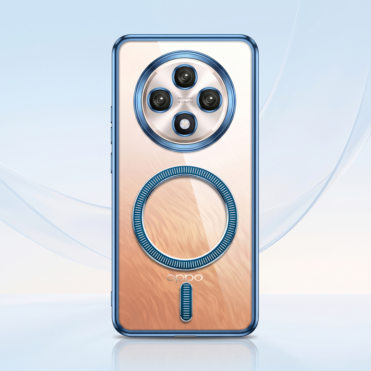 Oppo Reno 12F 5G Electroplated Magnetic Magsafe Case