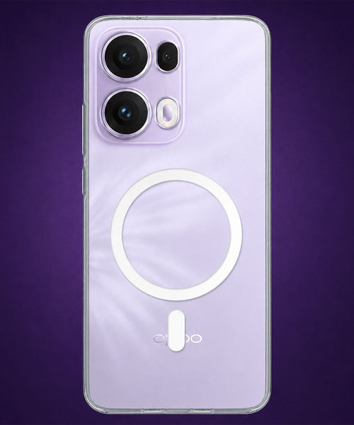 Oppo Reno 13 Pro 5G Clear Anti-Yellow MagSafe Protective Case