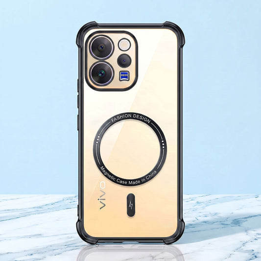 Vivo V70 5G Premium Magnetic MagSafe Shockproof Airbag Case (2.O)