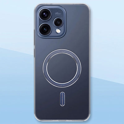 Oppo Reno 15 Pro Mini 5G Transparent Anti-Yellow MagSafe Shockproof Case