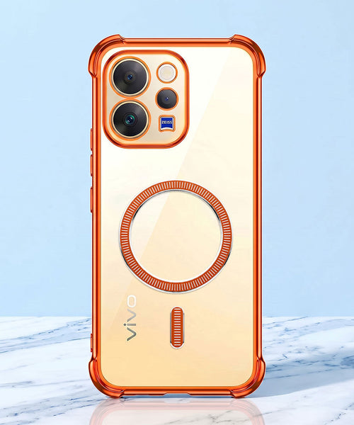 Vivo V70 5G Magsafe Airbag Cosmic Orange Case