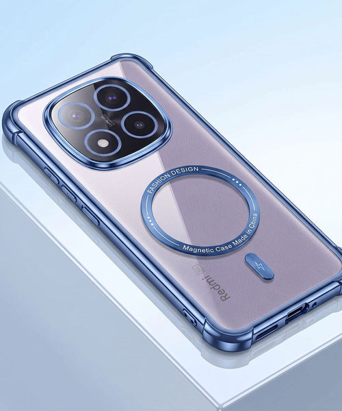 Redmi Note 14 Pro+ 5G Premium Magnetic MagSafe Shockproof Airbag Case