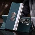 Oppo Reno 11 Pro 5G Satyamev Jayate Flip Leather Case