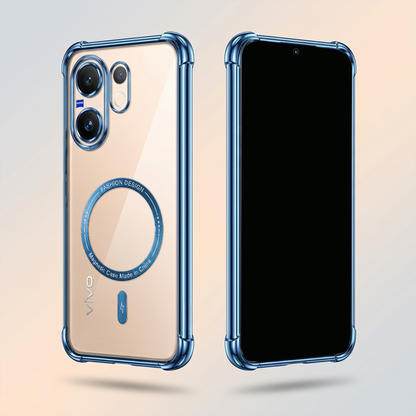 Vivo X200 FE 5G Premium Magnetic MagSafe Shockproof Airbag Case