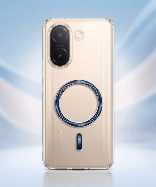 Vivo V60e 5G Transparent Anti-Yellow MagSafe Shockproof Case