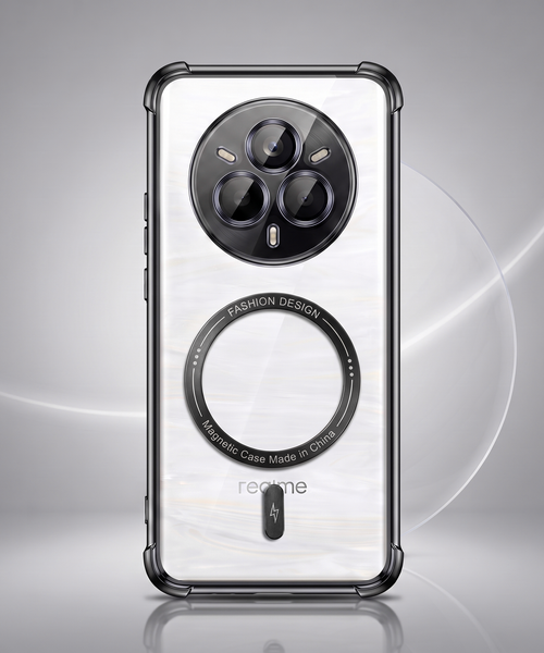 Realme 14 Pro+ 5G Premium Magnetic MagSafe Shockproof Airbag Case