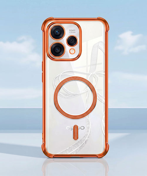 Oppo Reno 15 5G Magsafe Airbag Cosmic Orange Case