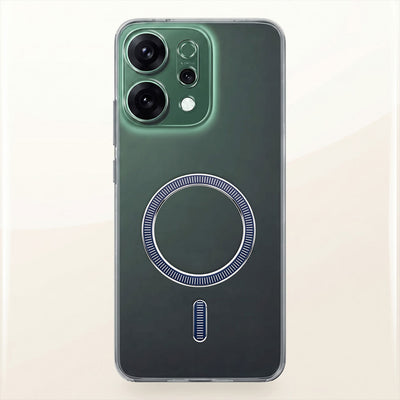Oppo Reno 14 5G Transparent Anti-Yellow MagSafe Shockproof Case