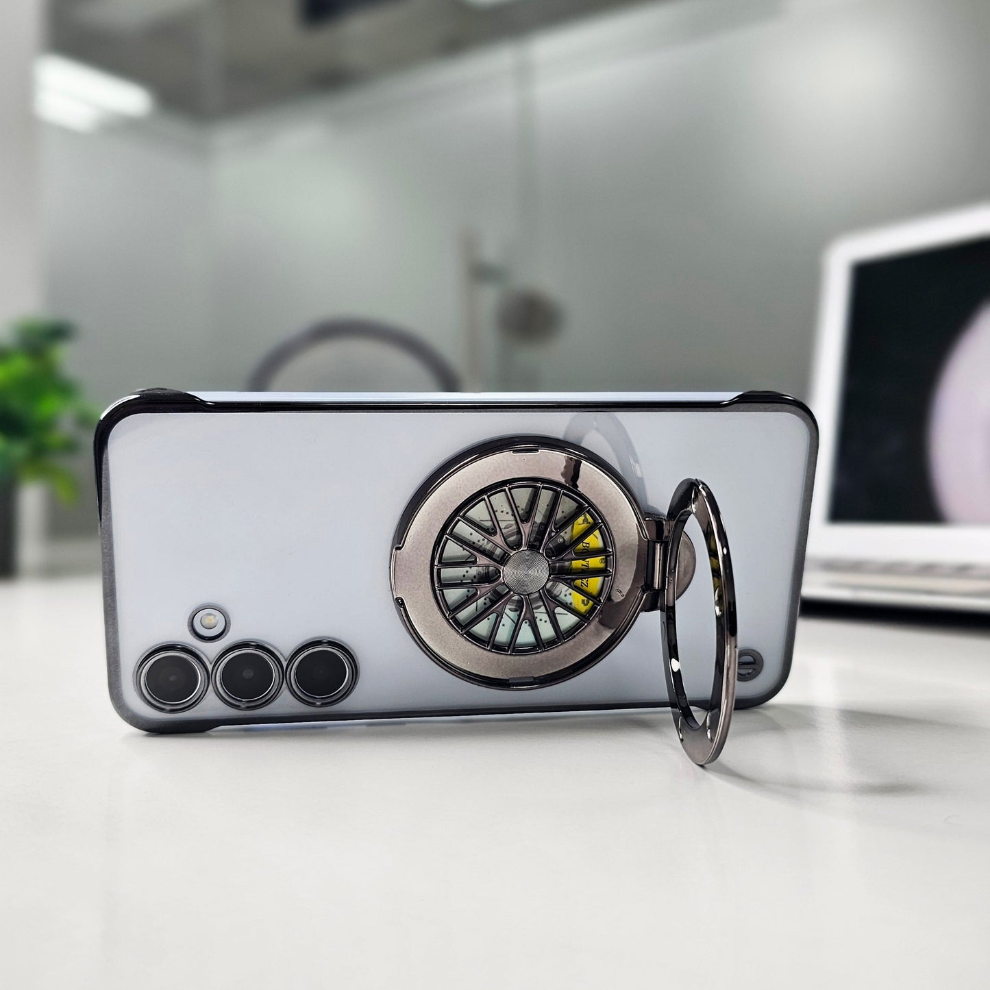 Samsung Galaxy S23+ 5G Porsche® Wheel Frameless Case