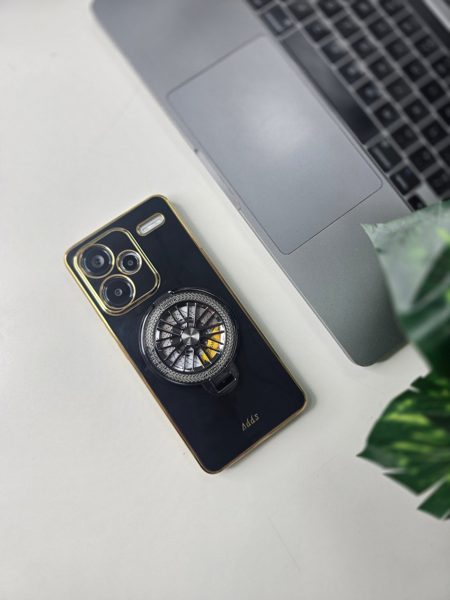 Redmi Note 13 Pro+ 5G Best Selling Stress Buster Wheel Silicone Scratch Resistant Back Case