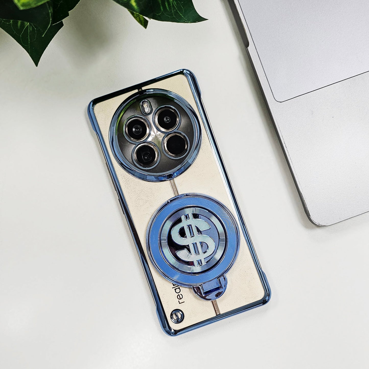 Realme 12 Pro+ 5G Premium Frameless  Rotating Dollar Case