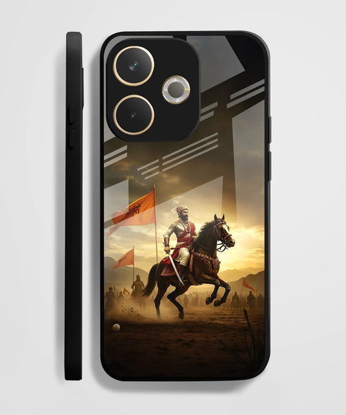 Oppo A5 Pro 5G Premium Acrylic Shockproof Glass Back Case (Battle Glory)