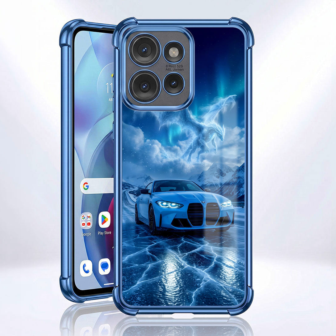 Motorola Edge 50 5G Premium BMW Car Airbags Printed Back Case