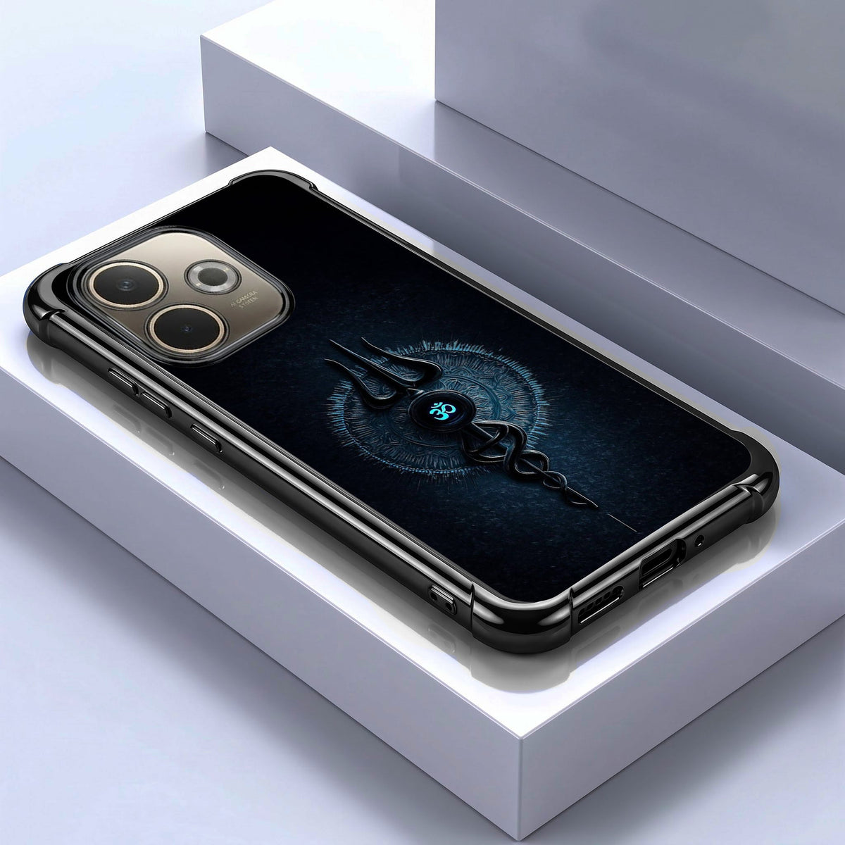 Oppo A5 Pro 5G Shiva Aura Airbags Printed Back Case