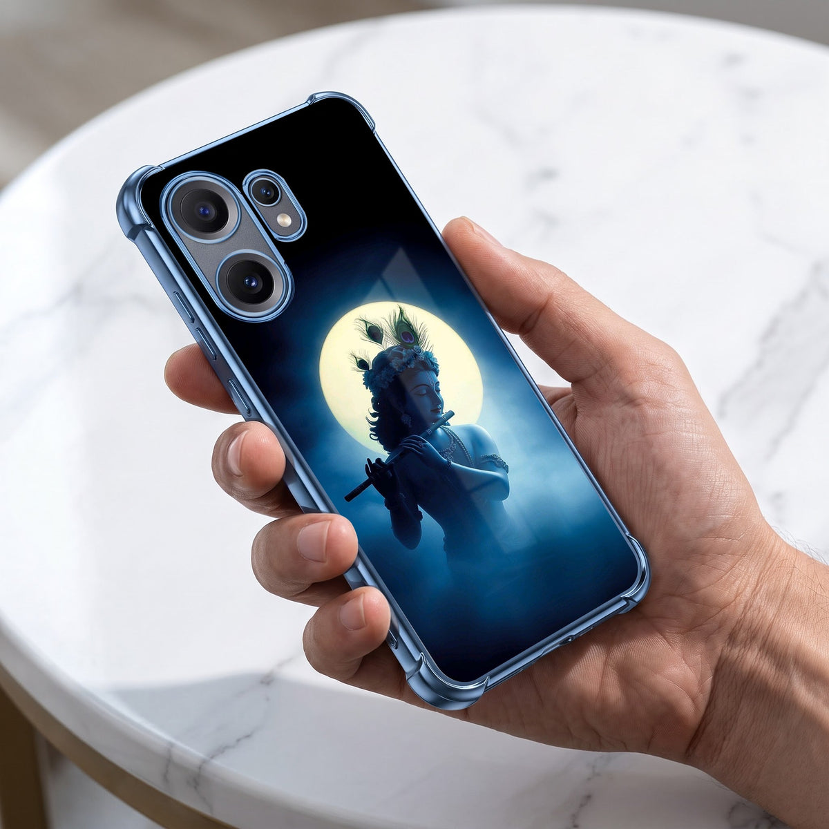 Nothing Phone 2 Pro 5G Midnight Krishna Airbags Printed Back Case