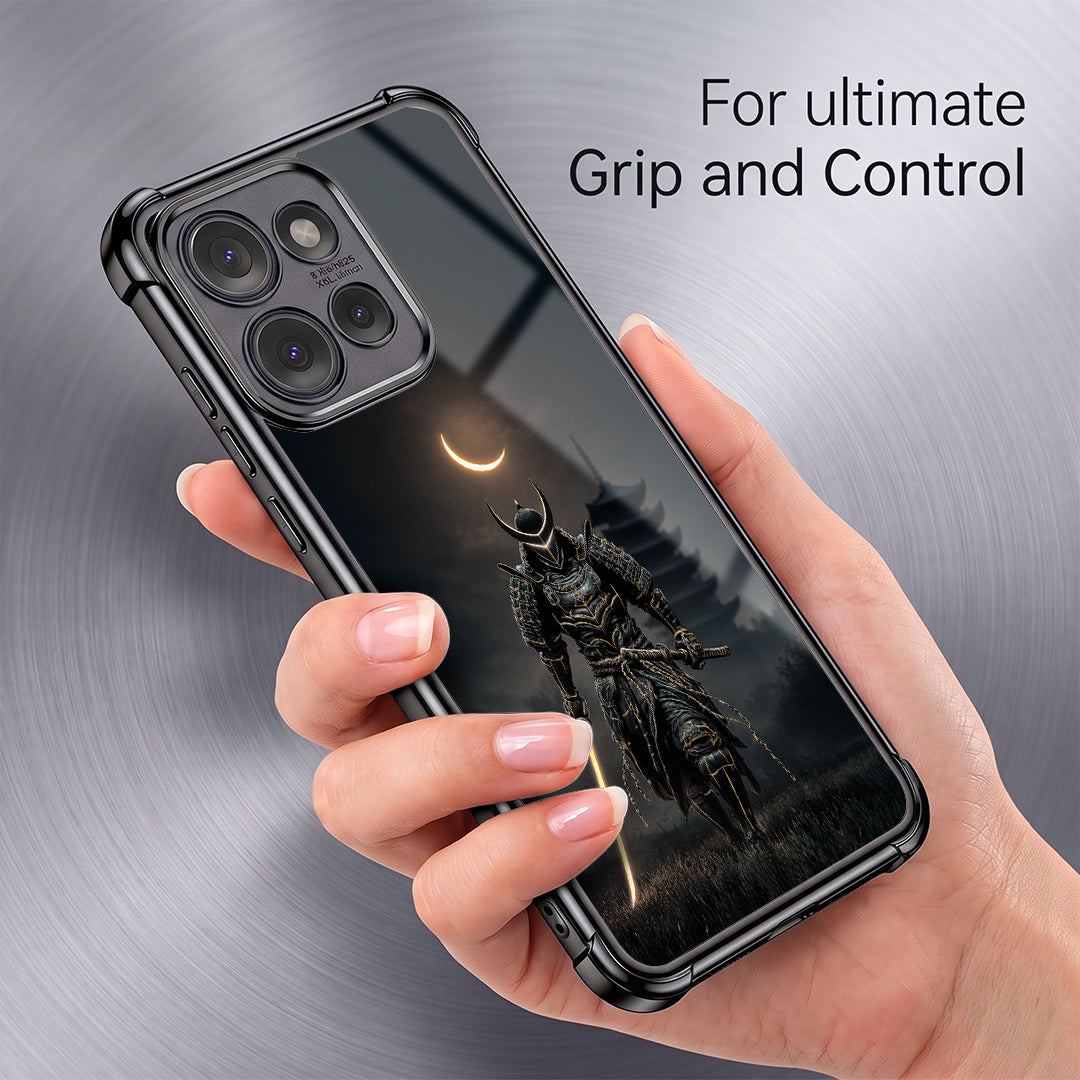 Motorola Edge 50 5G Samurai Warrior Airbags Printed Back Case