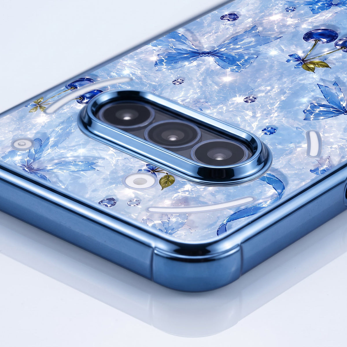Nothing Phone 3a 5G Blue Cherry Airbags Printed Back Case