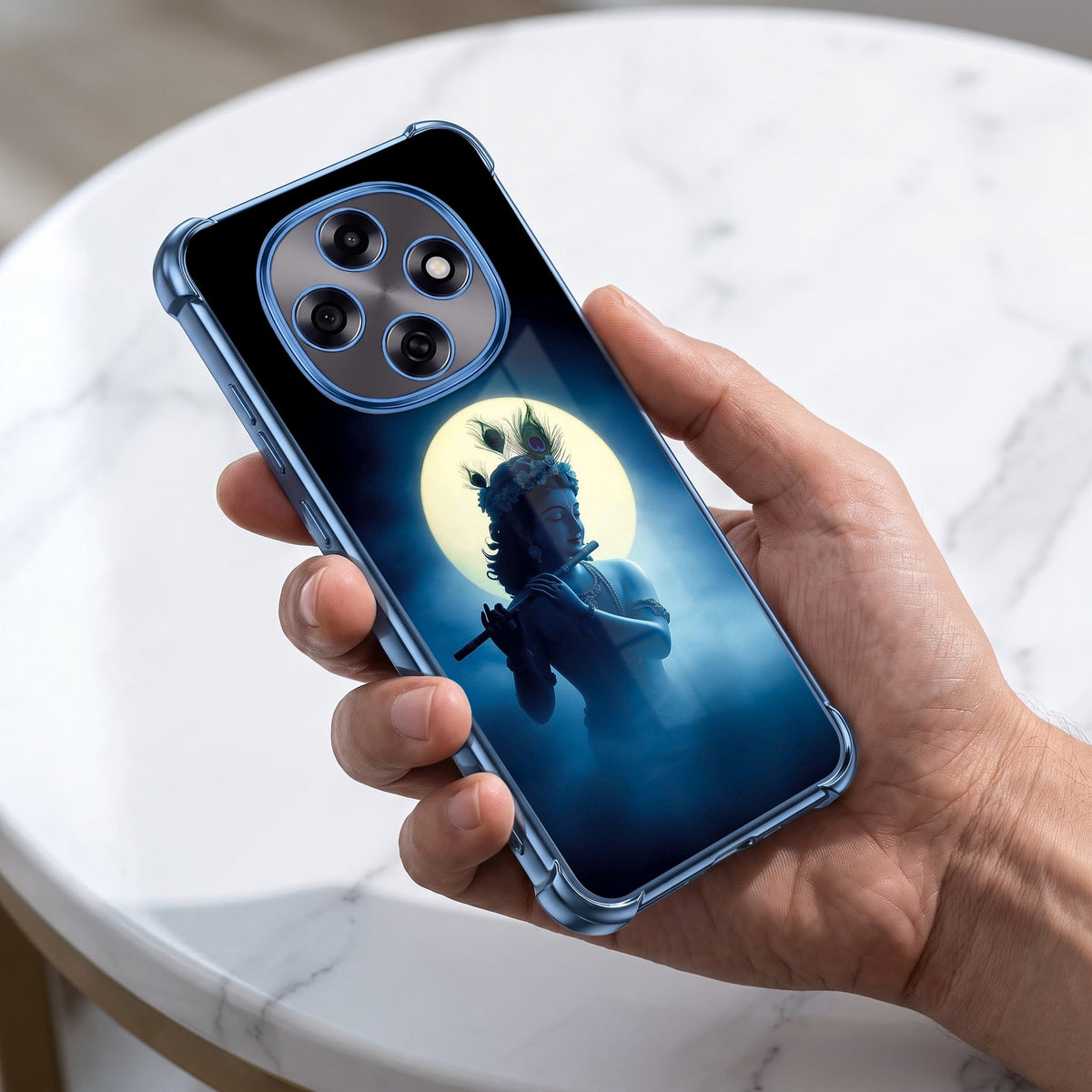 Oppo F31 Pro 5G Midnight Krishna Airbags Printed Back Case