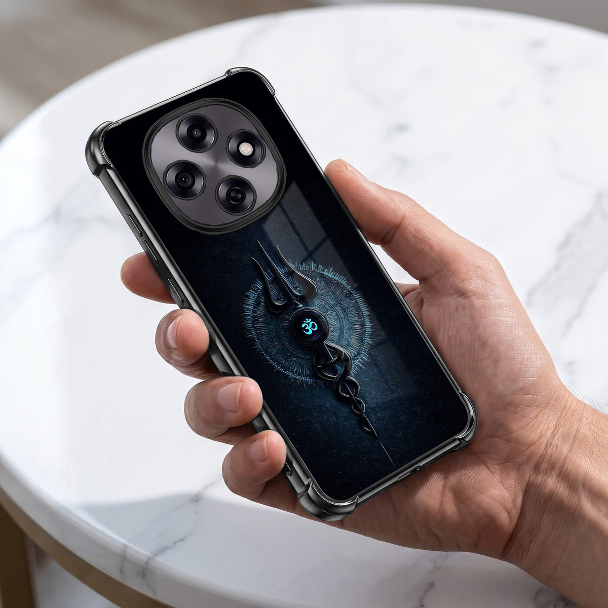 Oppo F31 Pro 5G Shiva Aura Airbags Printed Back Case