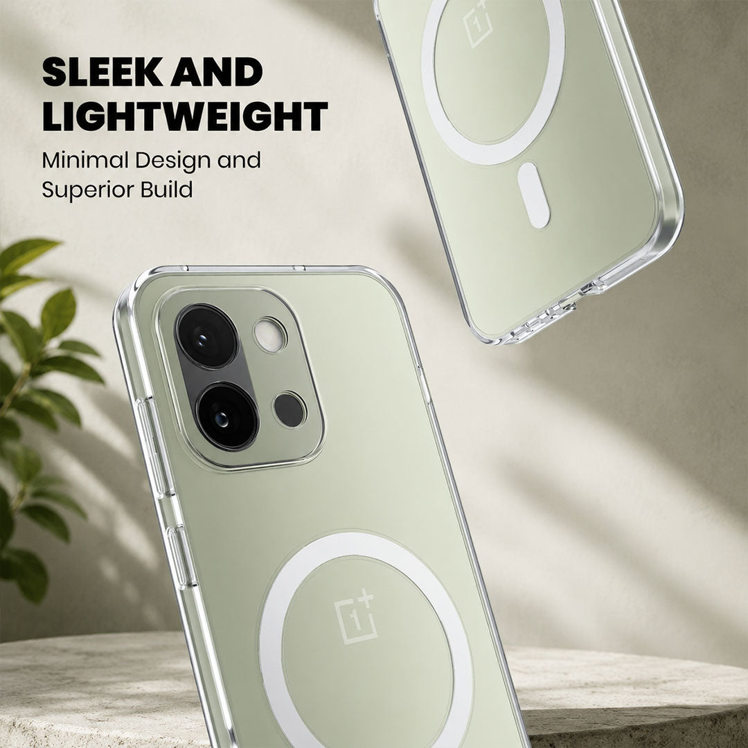 Oneplus 13s 5G Clear Anti-Yellow MagSafe Protective Case