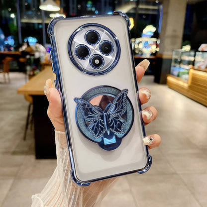 Oppo F27 Pro+ 5G Premium Butterfly Stand Airbags Case