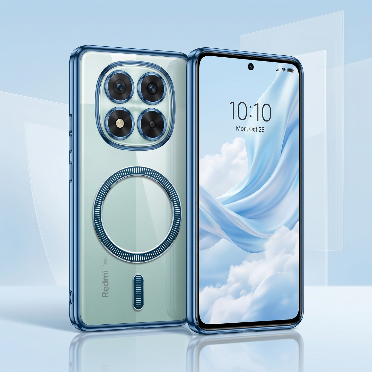 Redmi Note 14 Pro+ 5G Electroplated Magnetic Magsafe Case