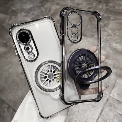 Vivo V40 Pro 5G Premium Stress Buster Wheel Rotating Shockproof Airbags Case