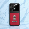 Vivo Y58 5G Satyamev Jayate 2-in-1 Emblem Leather Lens Protective Back Case