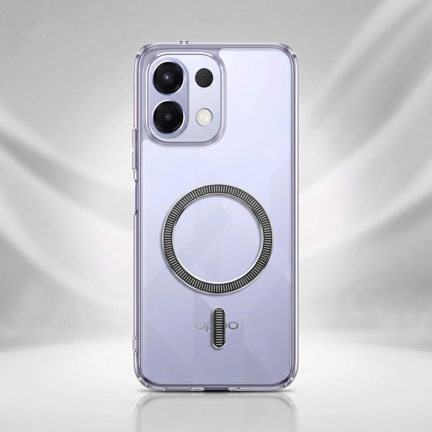 Oppo k13 5G Transparent Anti-Yellow MagSafe Shockproof Case