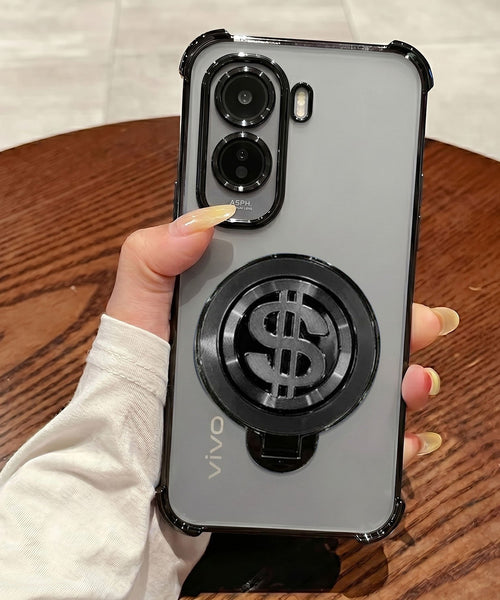 Vivo T5 Pro 5G Four Corner Airbags 100% Original Astro Money Magnet Rotating Dollar Case