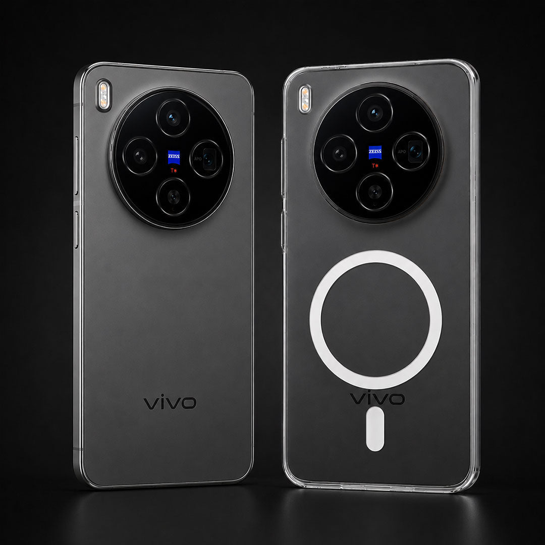 Vivo X300 5G Clear Anti-Yellow MagSafe Protective Case