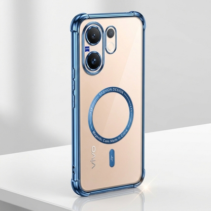 Vivo V60 5g Premium Magnetic MagSafe Shockproof Airbag Case