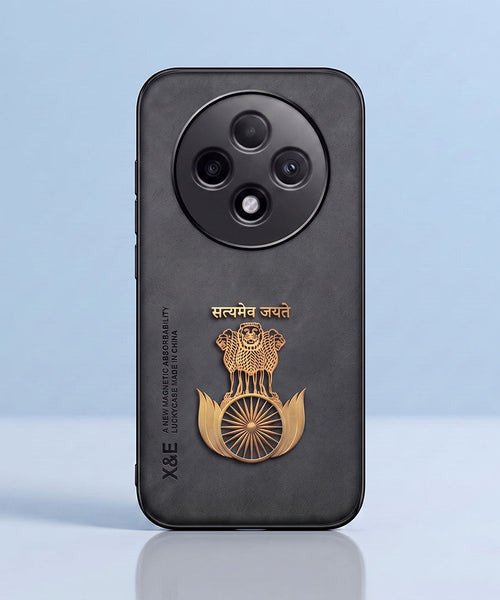 Oppo F27 Pro+ 5G Satyamev Jayate Comfortable Leather Phone Case