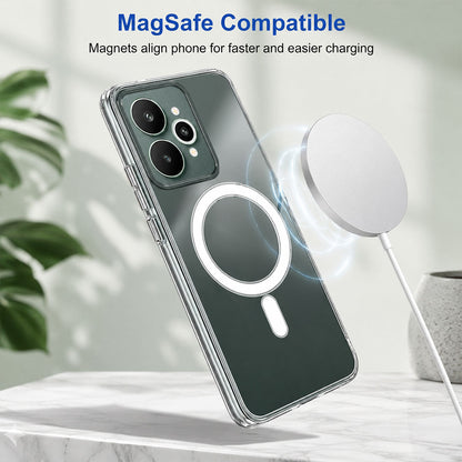 Realme 15 5G Clear Anti-Yellow MagSafe Protective Case