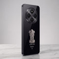 Redmi 14c 5G Compatible Satyamev Jayate 3D Metal Emblem Sticker