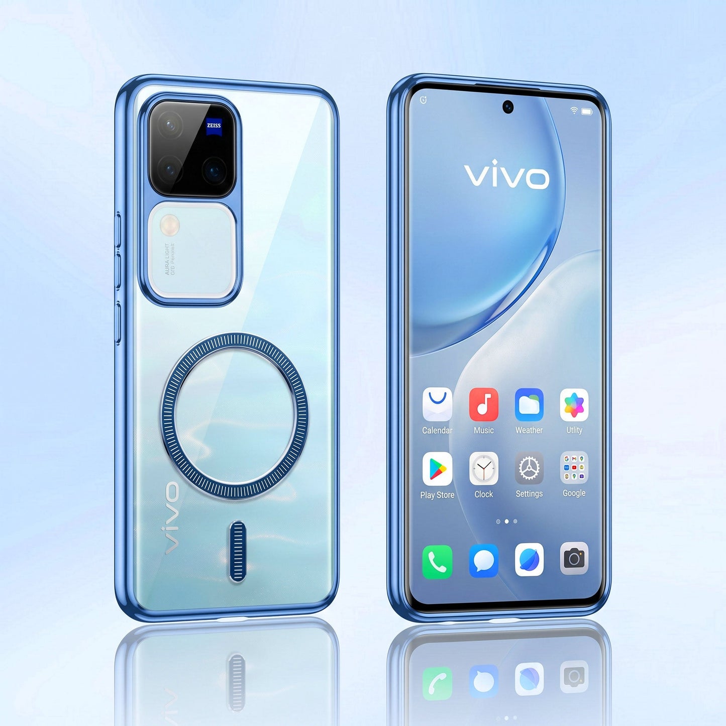 Vivo V30 Pro 5G Electroplated Magnetic Magsafe Case