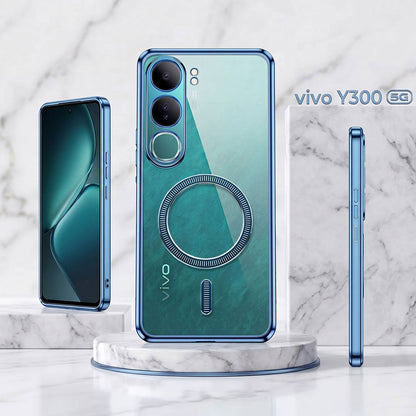 Vivo Y300 5G Electroplated Magnetic Magsafe Case