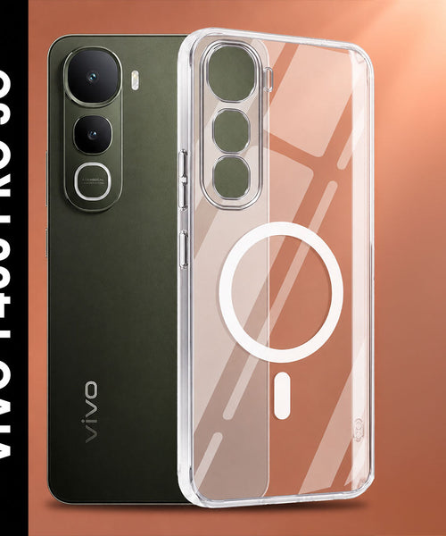 Vivo Y400 Pro 5G Clear Anti-Yellow MagSafe Protective Case