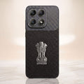 Motorola Edge 70 Pro 5g Satyamev Jayate Carbon Fiber Leather Hybrid Phone Case