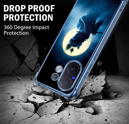 Vivo V60 5G Midnight Krishna Airbags Printed Back Case