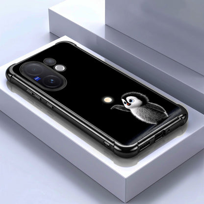 Vivo V60 5G Moonlight Penguin Airbags Printed Back Case