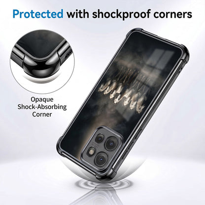 Motorola Edge 50 Neo 5G Running Horses Airbags Printed Back Case