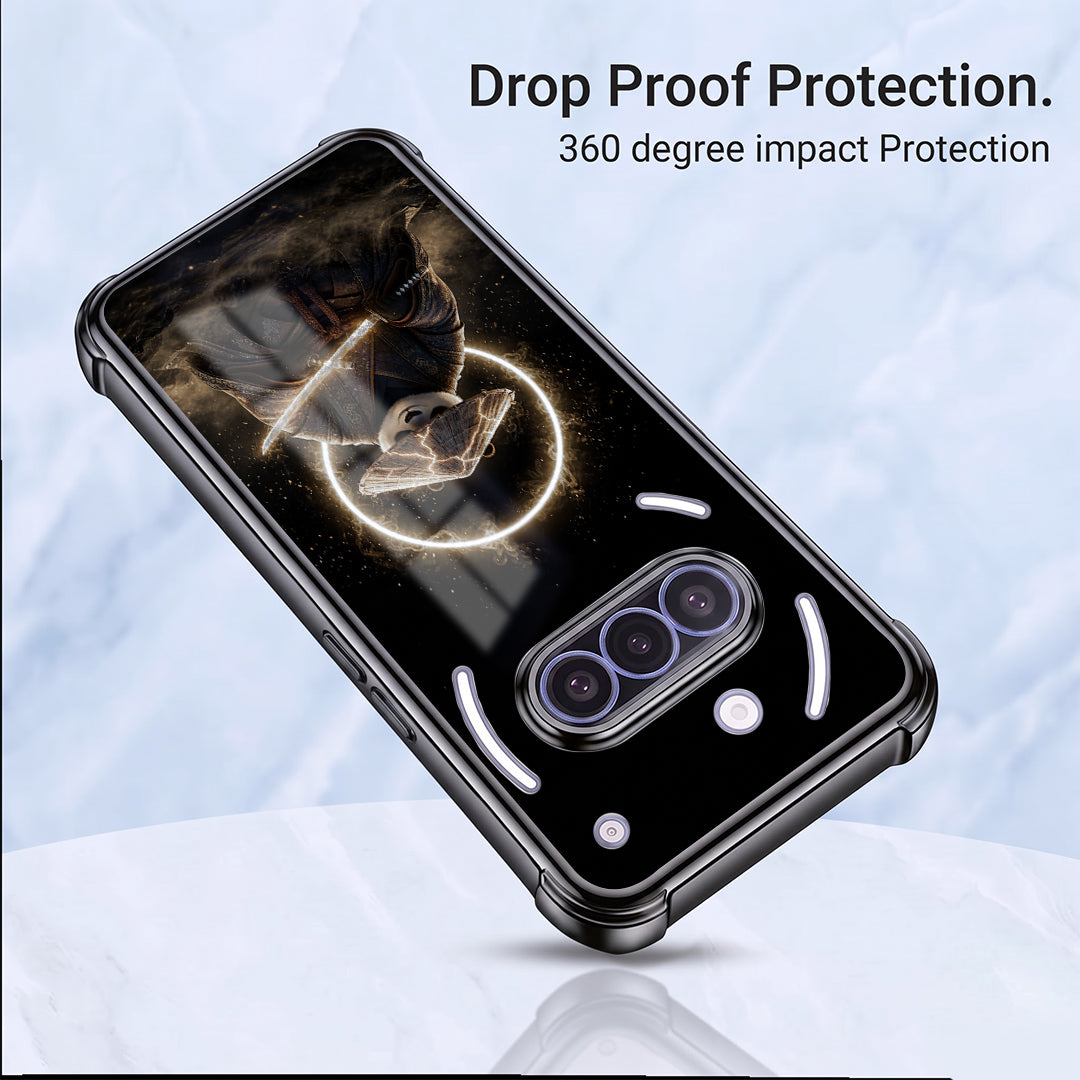 Nothing Phone 3a 5G Warrior Panda Airbags Printed Back Case