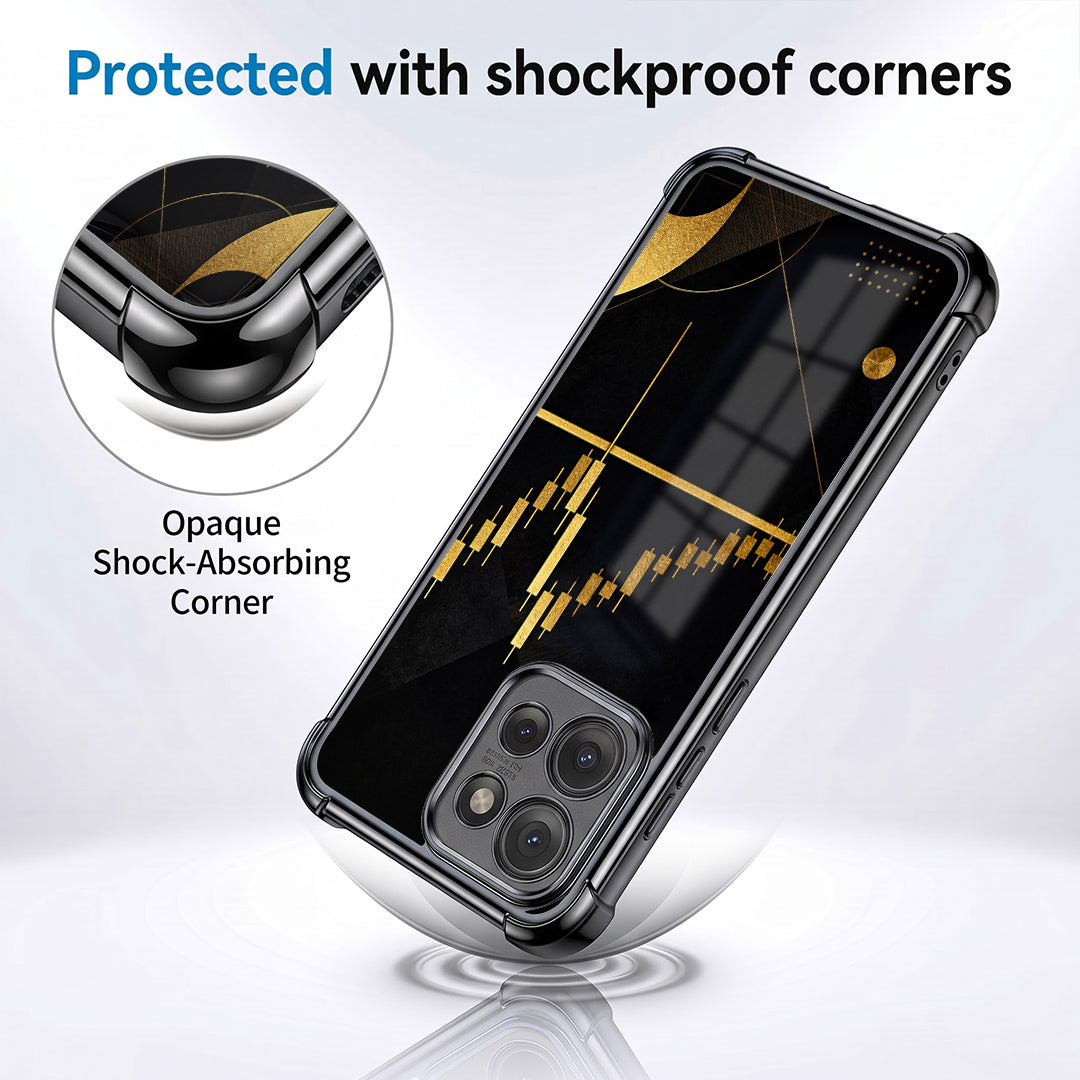 Motorola Edge 50 5G Trading Candles Airbags Printed Back Case