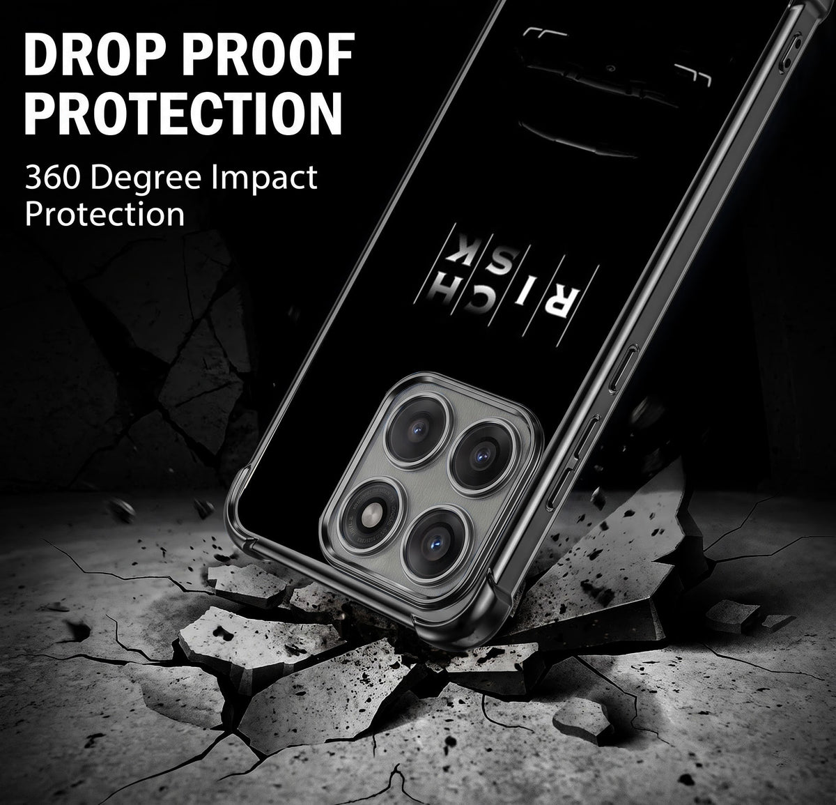 Motorola Edge 70 5G Midnight Risk Airbags Printed Back Case
